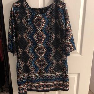 Floral pattern dress
